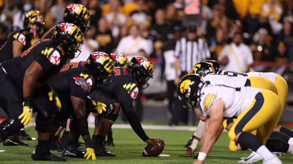 Maryland Terrapins football vs Iowa Hawkeyes football match player stats