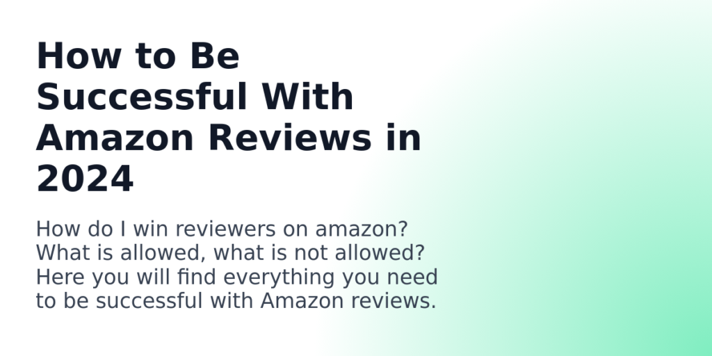 How to Become an Amazon Reviewer